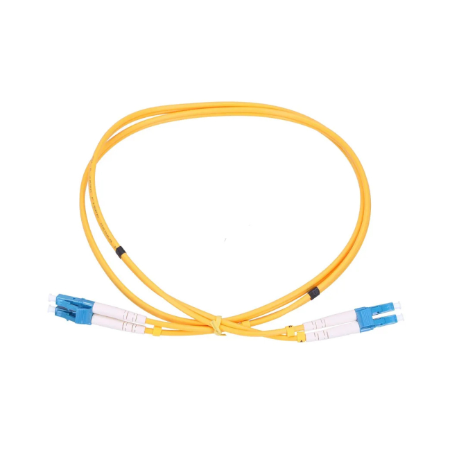 Extralink Patchcord LC/UPC-LC/UPC Monomodo, Duplex, G657A1, 3mm, 1m
