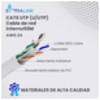 Extralink CAT6 UTP (U/UTP) Wewnętrzny | Kabel sieciowy skrętka | 50M (EX.32358) cable de red