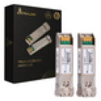Extralink SFP+ 10G 2-pack | Moduł SFP+ | 10Gbps, LC/UPC, 1310nm, 2km, single mode, DOM (EX.35917) red modulo transceptor
