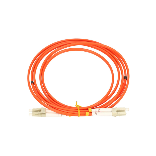 Extralink Patchcord LC/UPC-LC/UPC Multimodo, Duplex, 50/125um, 3mm, 2m