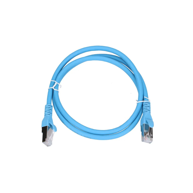 Extralink LAN Patchcord Kat.6A S/FTP 1m Cable de cobre de par trenzado, 10Gbps