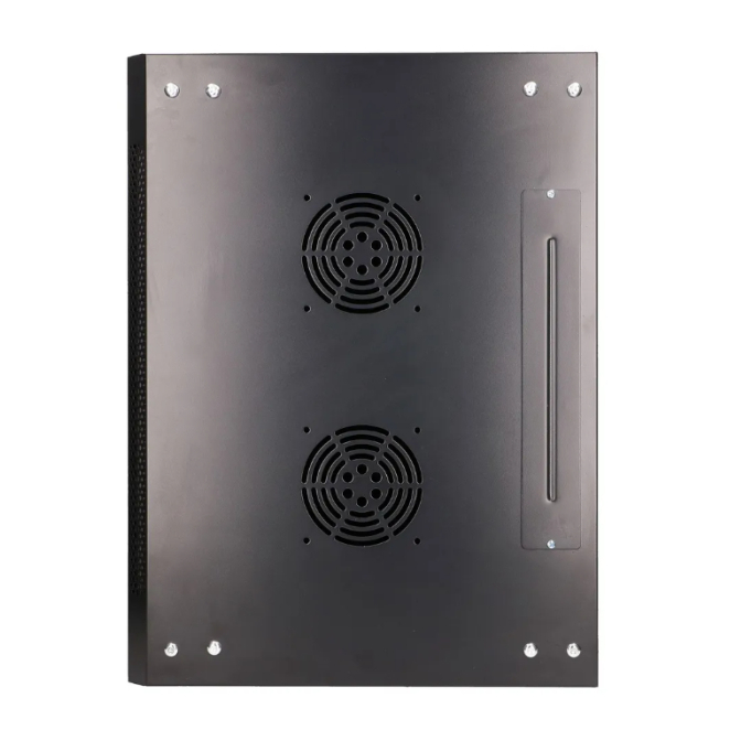 Extralink Armario rackmount 6U 600x450 Negro montaje en la pared completo