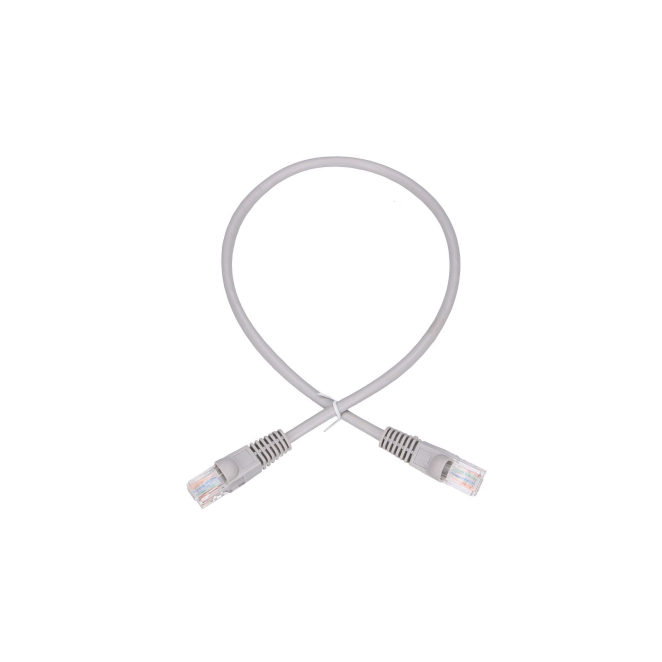 Extralink LAN Patchcord Kat.5e UTP 0.5m Cable de cobre de par trenzado