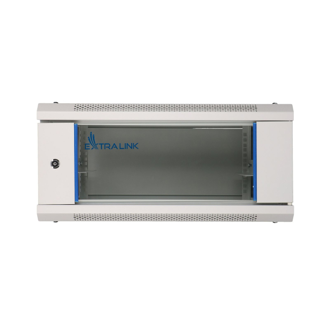 Extralink Armario rackmount 4U 600x450 Gris montaje en la pared