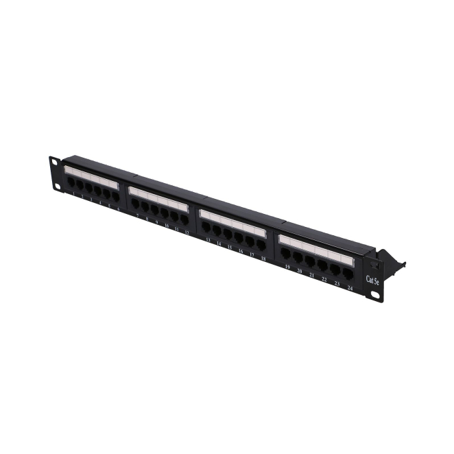 Extralink Patchpanel CAT5E UTP V2 24 puertos