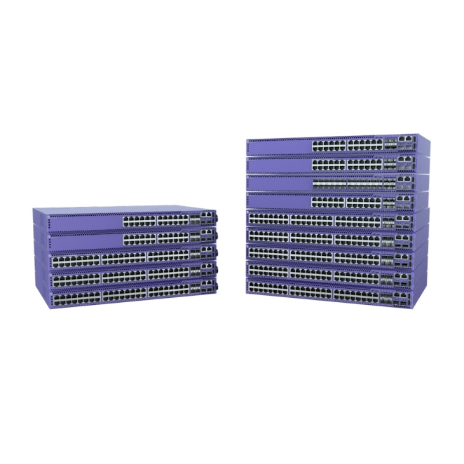 Extreme networks 5420F-48P-4XE switch Gestionado L2/L3 Gigabit Ethernet (10/100/1000) Energía sobre Ethernet (PoE) Púrpura