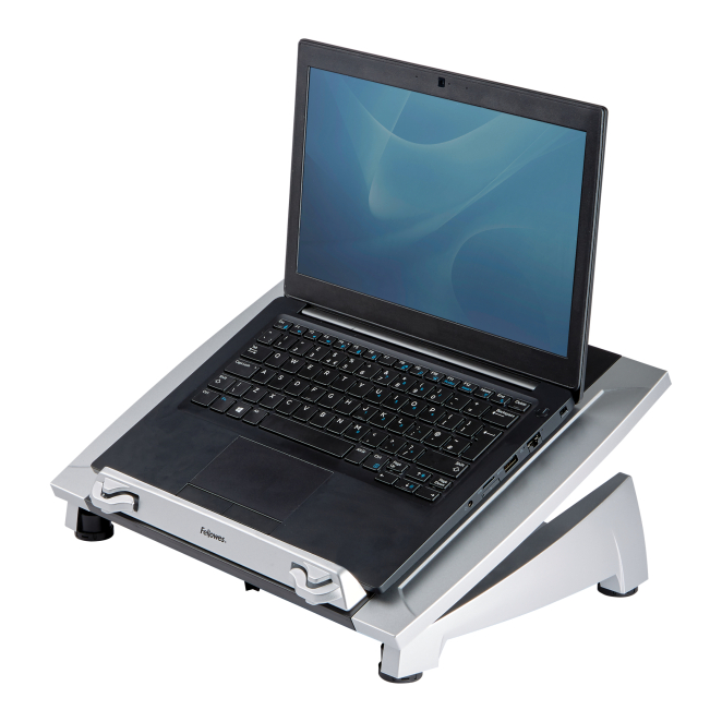 Fellowes 8036701 soporte para ordenador portátil Negro, Plata 43,2 cm (17″)