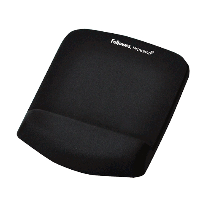Fellowes 9252003 alfombrilla para ratón Negro