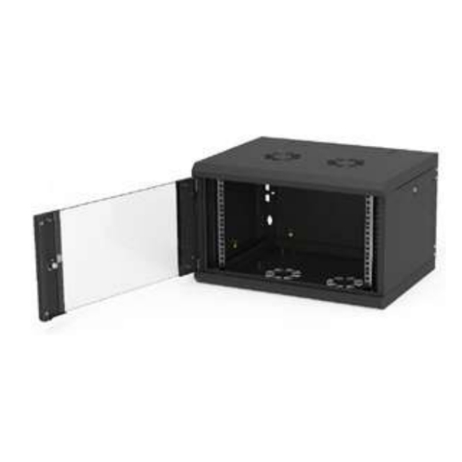 Fibrain KTC-06-150-S04-B armario rack 6U Bastidor de pared Negro