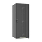 Fibrain SRS-24-6/6-S04-B armario rack 24U Rack o bastidor independiente Negro
