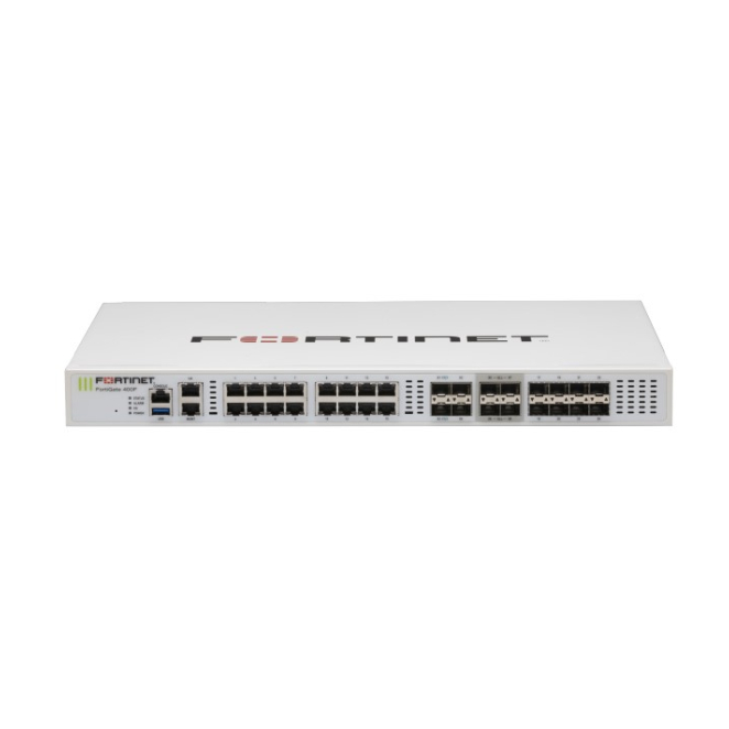 FortiGate-401F Hardware plus FortiCare Premium and FortiGuard Unified Threat Protection (UTP) 12 meses