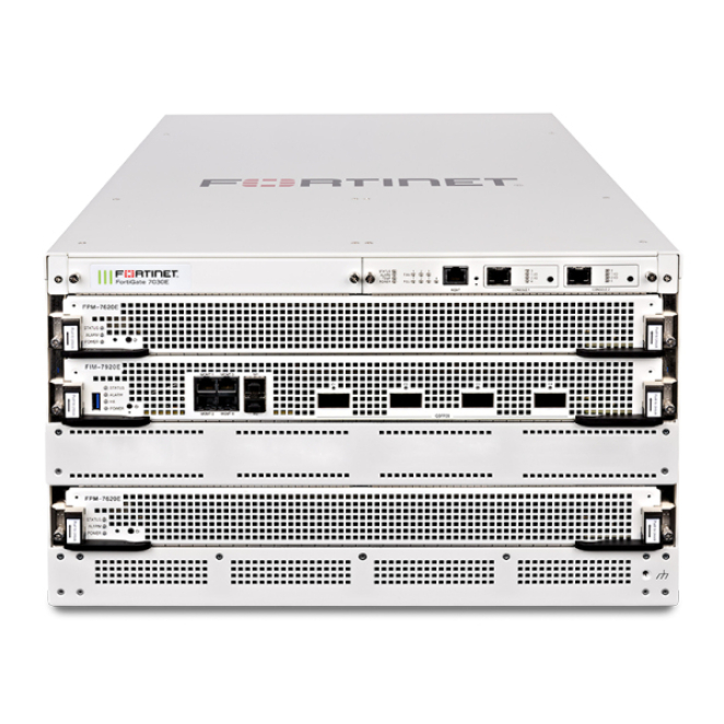 FortiGate-7030E-QSFP28 Hardware plus FortiCare Premium and FortiGuard Unified Threat Protection (UTP) 60 meses