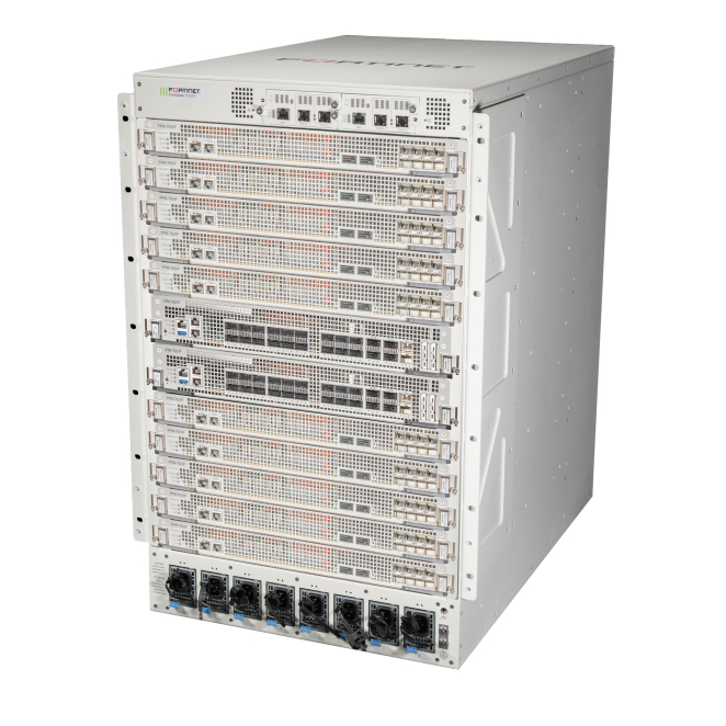 FortiGate-7121F-DC Hardware plus FortiCare Premium and FortiGuard Enterprise Protection 12 meses