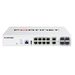 FortiSwitch-110G-FPOE Layer 2 FortiGate switch controller compatible PoE 802.3bt switch with 2x 5G RJ45 with PoE bt, 8x 2.5G RJ45 with PoE af/at and 4x SFP+ ports. Fanless. Max 200W PoE output limit.