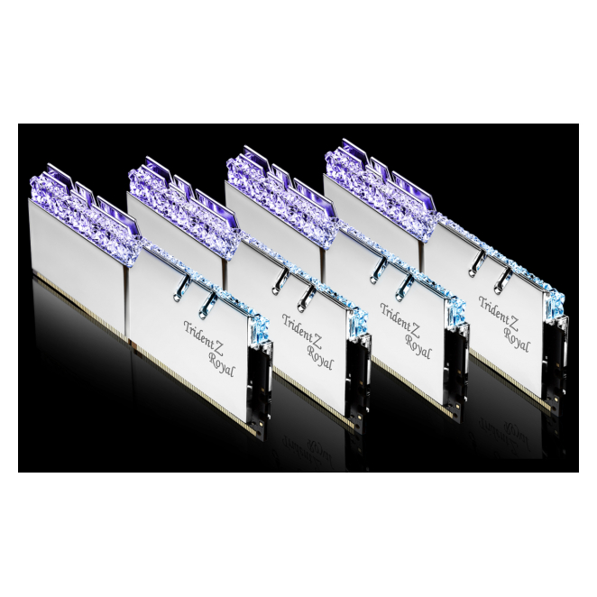 G.Skill Trident Z Royal F4-3200C16Q-64GTRS módulo de memoria 64 GB 4 x 16 GB DDR4 288-pin DIMM