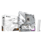 GIGABYTE B850M AORUS ELITE WIFI6E ICE Placa Base - Procesadores AMD Ryzen Serie 9000, 12+2+1 fases VRM digitales, hasta 8200MHz DDR5 (OC), 1xPCIe 5.0 + 1xPCIe 4.0 M.2, LAN 2.5, WIFI 7, USB 3.2 Gen 2