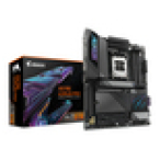 GIGABYTE X870E AORUS PRO Placa Base - Compatible con CPUs AMD Ryzen 9000, 16+2+2 fases VRM digitales, hasta 8000MHz DDR5 (OC), 3xPCIe 5.0 + 1xPCIe 4.0, Wi-Fi 7, LAN 2.5GbE, USB 4