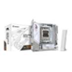 GIGABYTE X870I AORUS PRO ICE Placa base - Compatible con procesadores AMD Ryzen serie 9000, VRM de 8+2+1 fases, hasta 8400 MHz DDR5 (OC), 1xPCIe 5.0 M.2 + 1xPCIe 4.0 M.2, WI-FI 7, LAN 2,5 GbE, USB 4