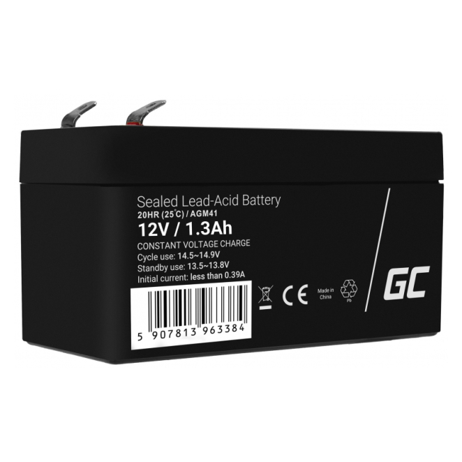 Green Cell AGM41 batería para sistema ups Sealed Lead Acid (VRLA) 12 V 1,3 Ah