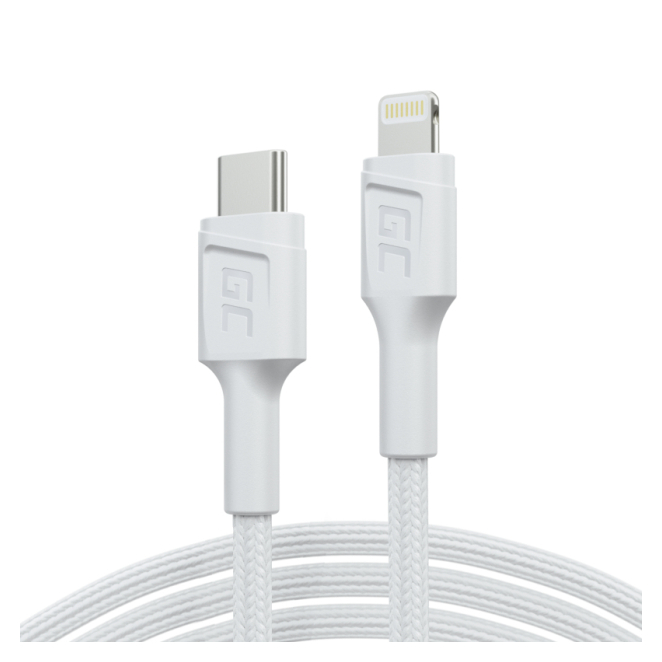 Green Cell GC PowerStream 1 m Blanco