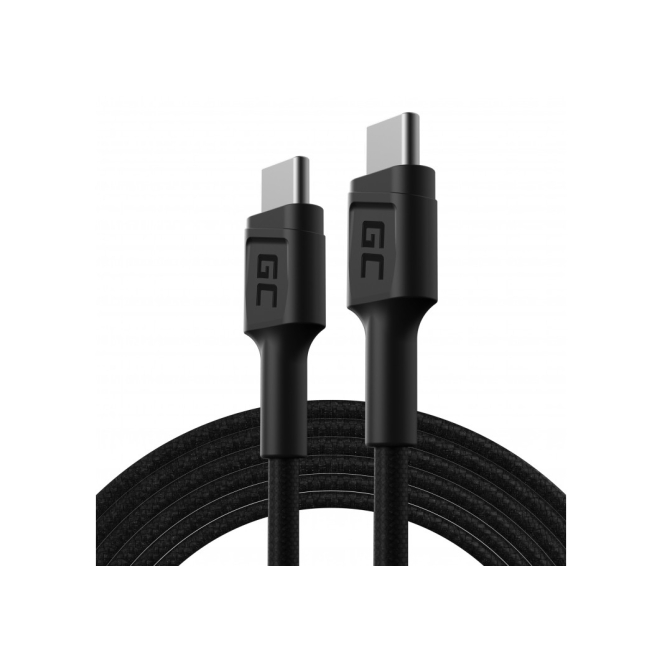 Green Cell KABGC29 cable USB USB 2.0 2 m USB C Negro
