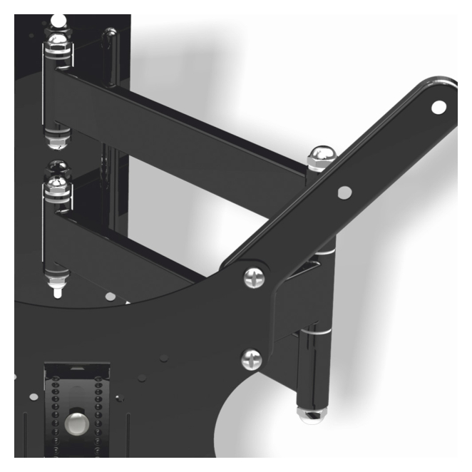 Soporte Haeger WB-T50.017A con ajuste de inclinación