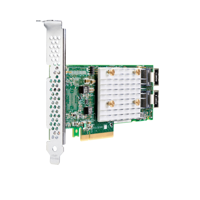 HPE SmartArray Smart Array E208i-p SR Gen10 (8 Internal Lanes/No Cache) 12G SAS PCIe Plug-in Controller