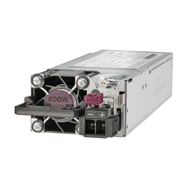 HPE 800W Flex Slot -48VDC Hot Plug Low Halogen Power Supply Kit