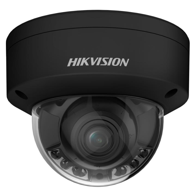 Cámara de seguridad Hikvision Pro Series con ColorVu DS-2CD2747G2HT-LIZS(2.8-12)/eF/BLK Torreta para Interior y Exterior