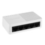 Hikvision DS-3E0105D-O switch Fast Ethernet (10/100) Negro, Blanco