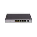 Hikvision DS-3WG105G-SI router Gigabit Ethernet Negro, Gris