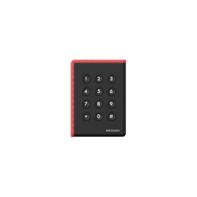 Hikvision DS-K1108AEK lector de control de acceso Lector básico de control de acceso Negro