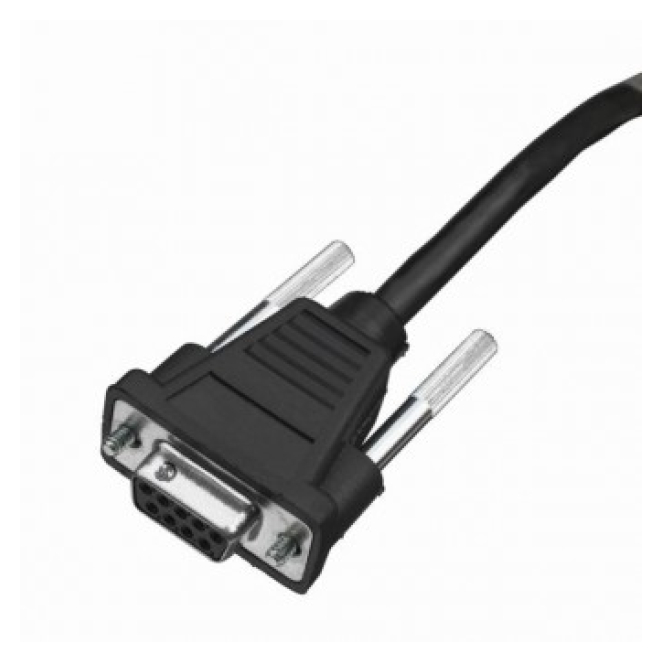 Honeywell 59-59000-3 cable de serie Negro 2,9 m RS-232 DB9