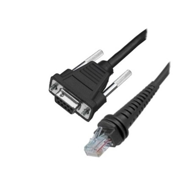 Honeywell CBL-020-300-S00 cable de serie Negro 3 m RS232 DB9