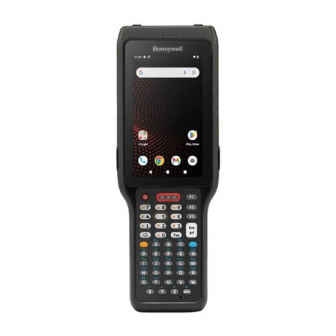 Móvil de mano Honeywell CK62 en uso empresarial