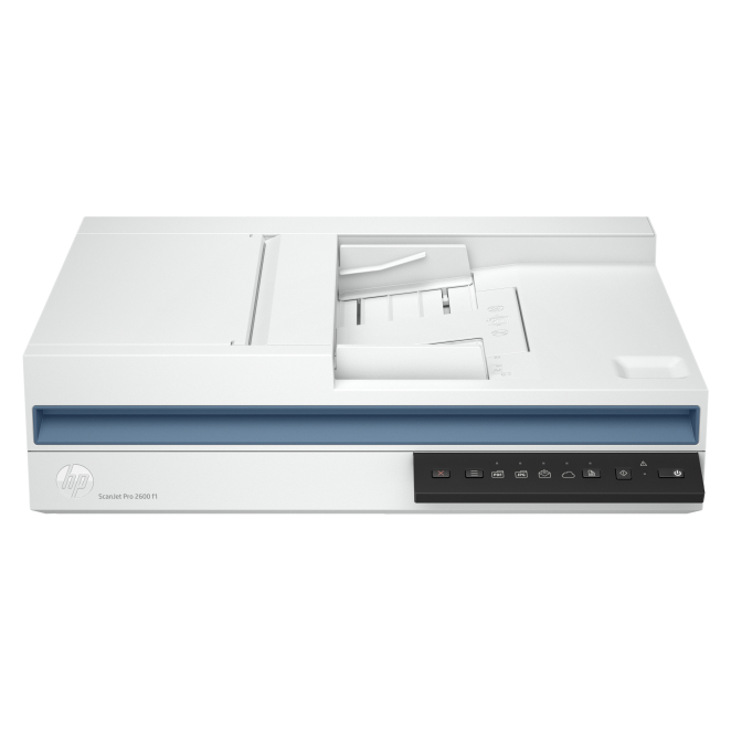 HP Scanjet Pro 2600 f1 Escáner plano y alimentador automático de documentos (ADF, Automatic Document Feeder) 600 x 600 DPI A4 Blanco