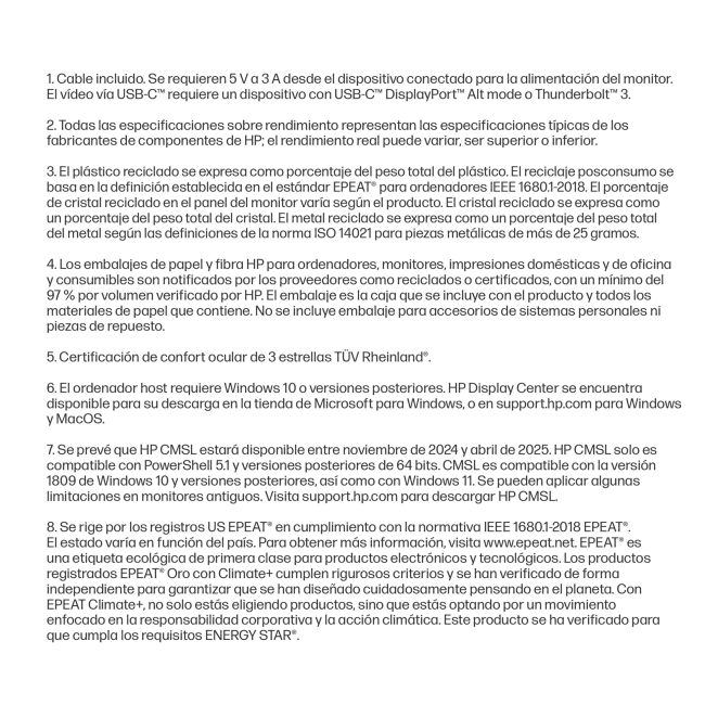 Monitor portátil HP Series 5 beneficios
