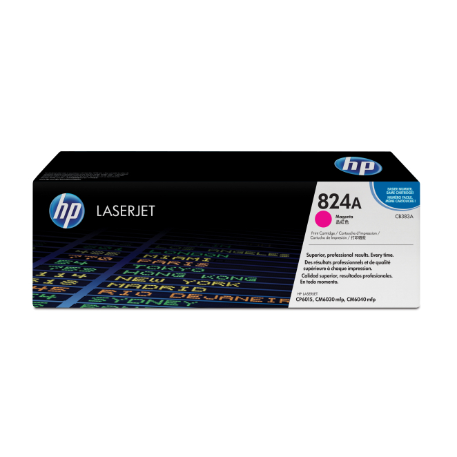 HP Cartucho de tóner original LaserJet 824A magenta
