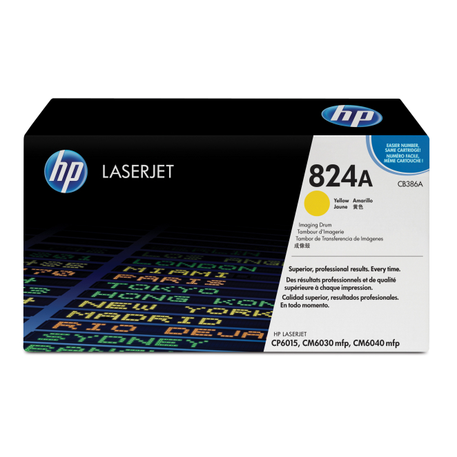 HP Tambor de imágenes LaserJet 824A amarillo