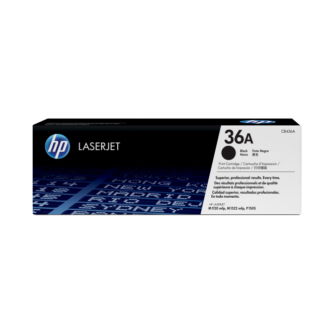 HP Cartucho de tóner original LaserJet 36A negro