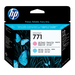 HP Cabezal de impresión DesignJet 771 magenta claro/cian claro
