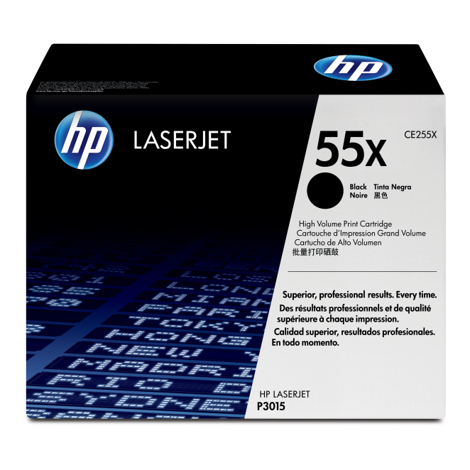 HP Cartucho de tinta original 55X de alta capacidad negro