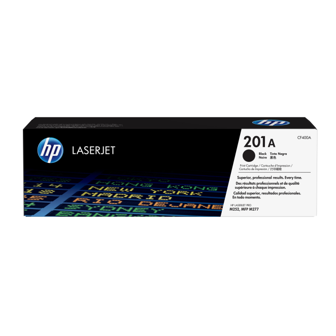 HP Cartucho de tóner original LaserJet 201A negro