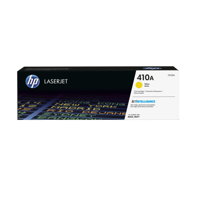 HP Cartucho de tóner original LaserJet 410A amarillo