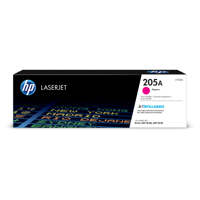 HP Cartucho de tóner Original LaserJet 205A magenta