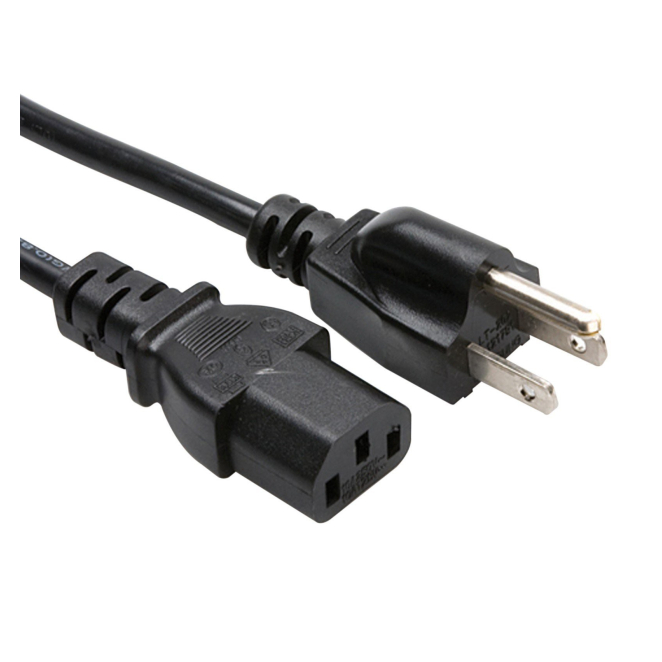 HPE C13 - Nema 5-15P US/CA 110V 10Amp 1.83m Power Cord