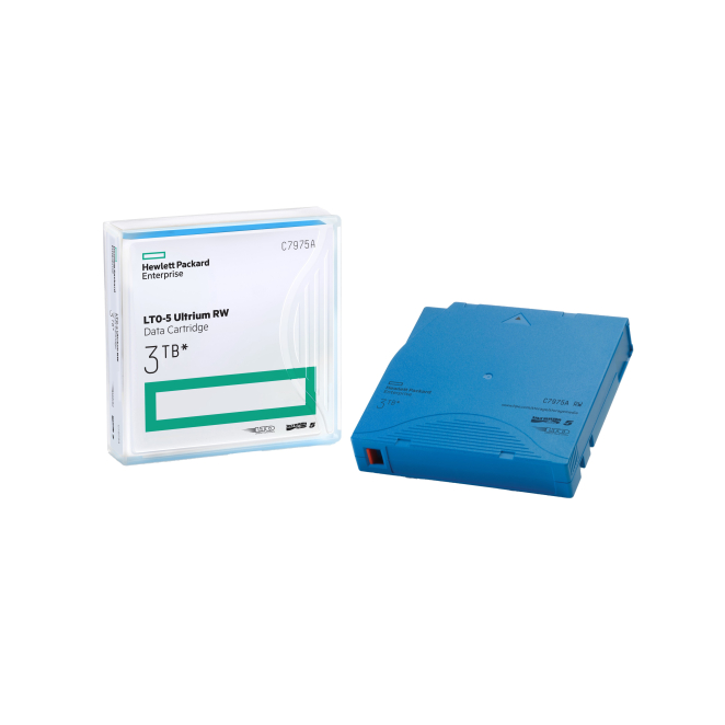 HPE LTO-5 Ultrium 3TB RW Data Cartridge color azul