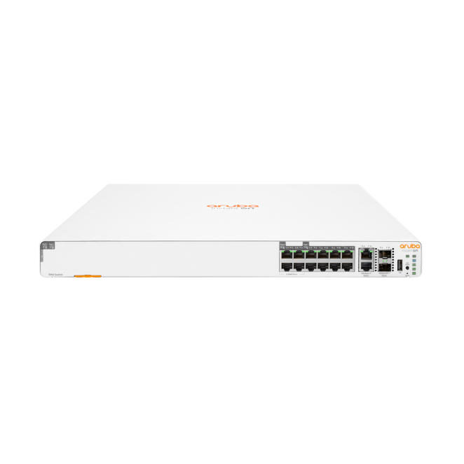HPE Aruba Instant On 1960 8p 1G Class 4 4p SR1G/2.5G Class 6 PoE 2p 10GBASE-T 2p SFP+ 480W Gestionado Gigabit Ethernet (10/100/1000) Energía sobre Ethernet (PoE) 1U