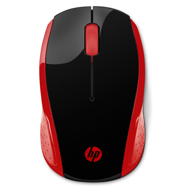 HP Ratón inalámbrico 200 (Rojo imperial)