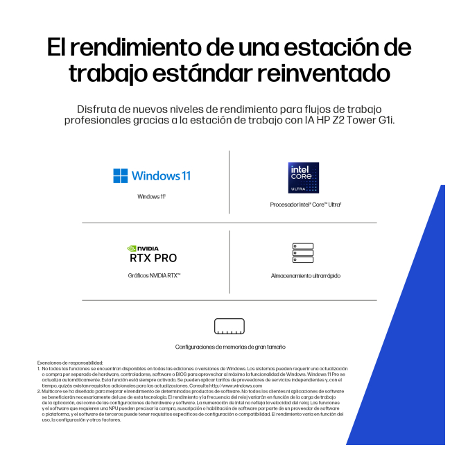 Contexto de usuario HP Z2 Tower G1i
